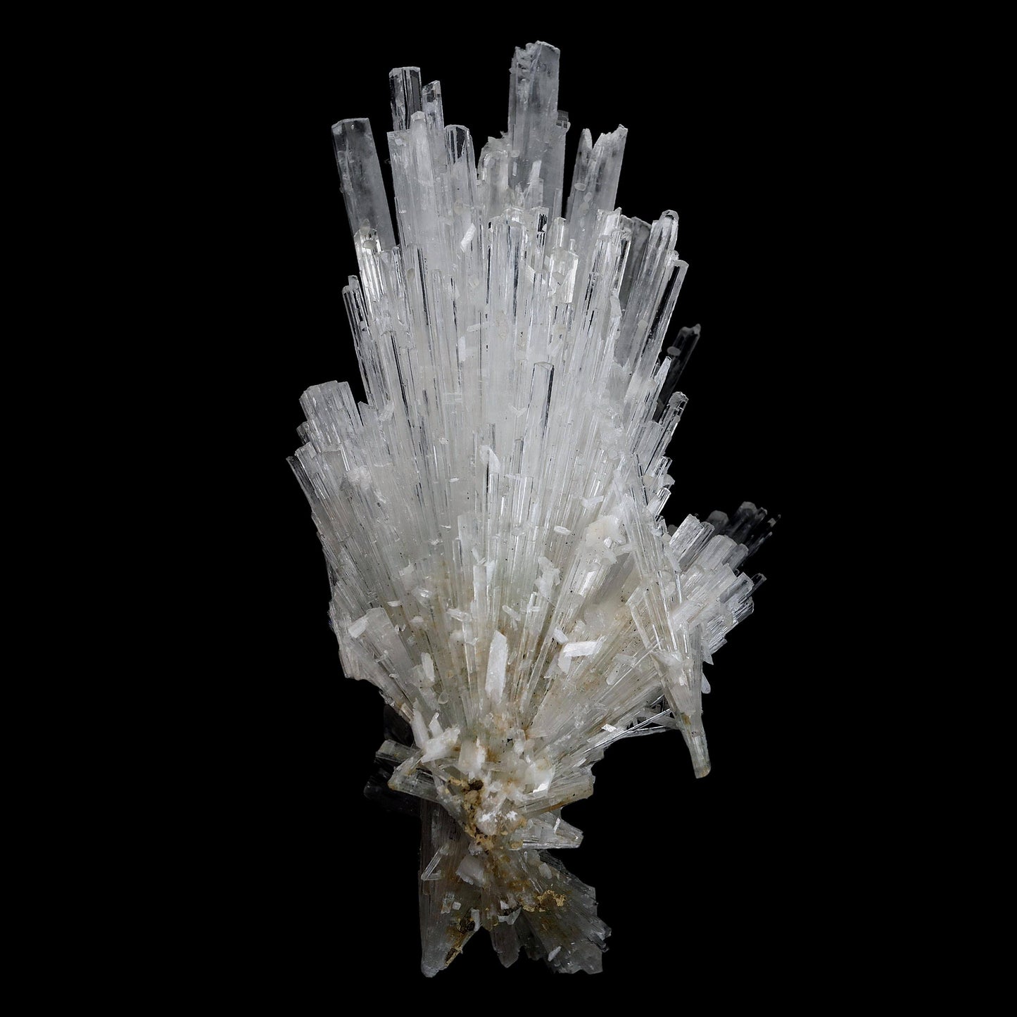 Scolecite Glassy Spray Natural Mineral Specimen # B 4608