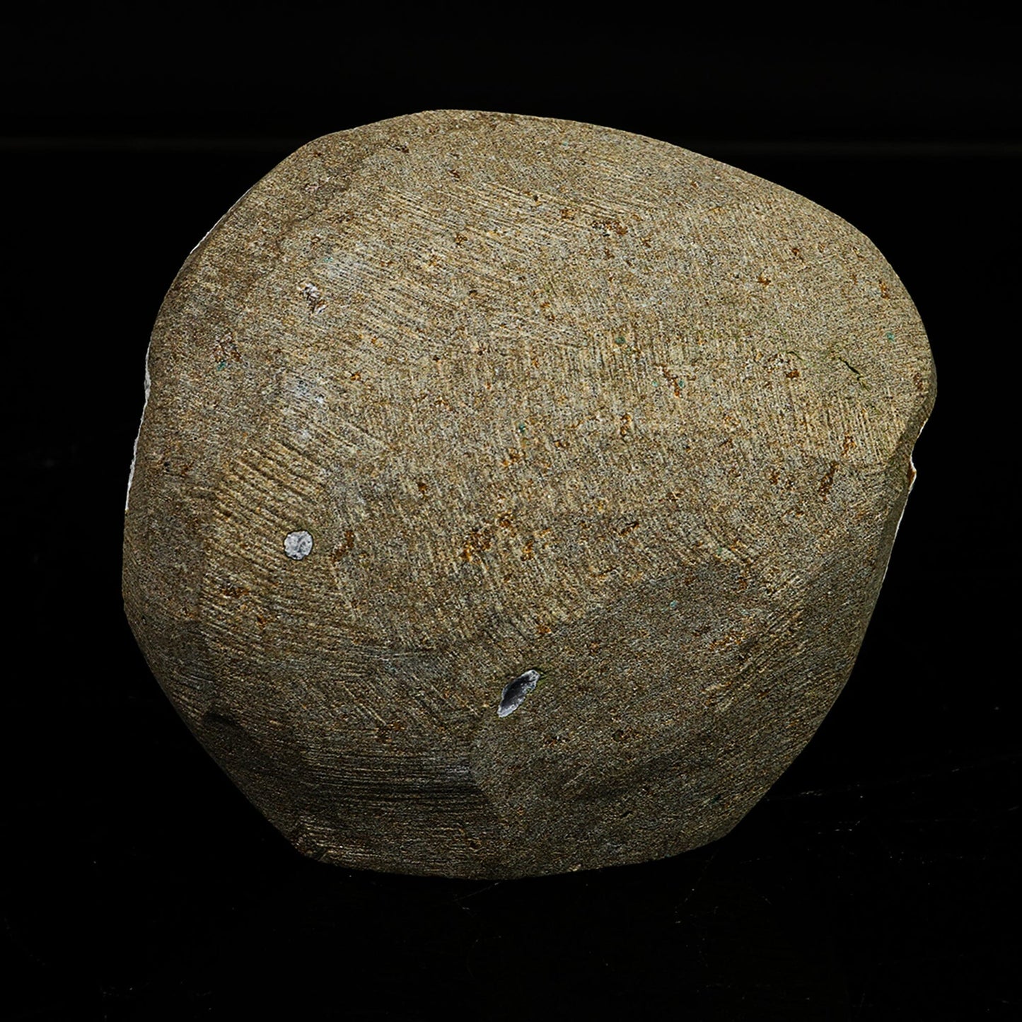 Scolecite in MM Quartz Geode Natural Mineral Specimen # B 6768