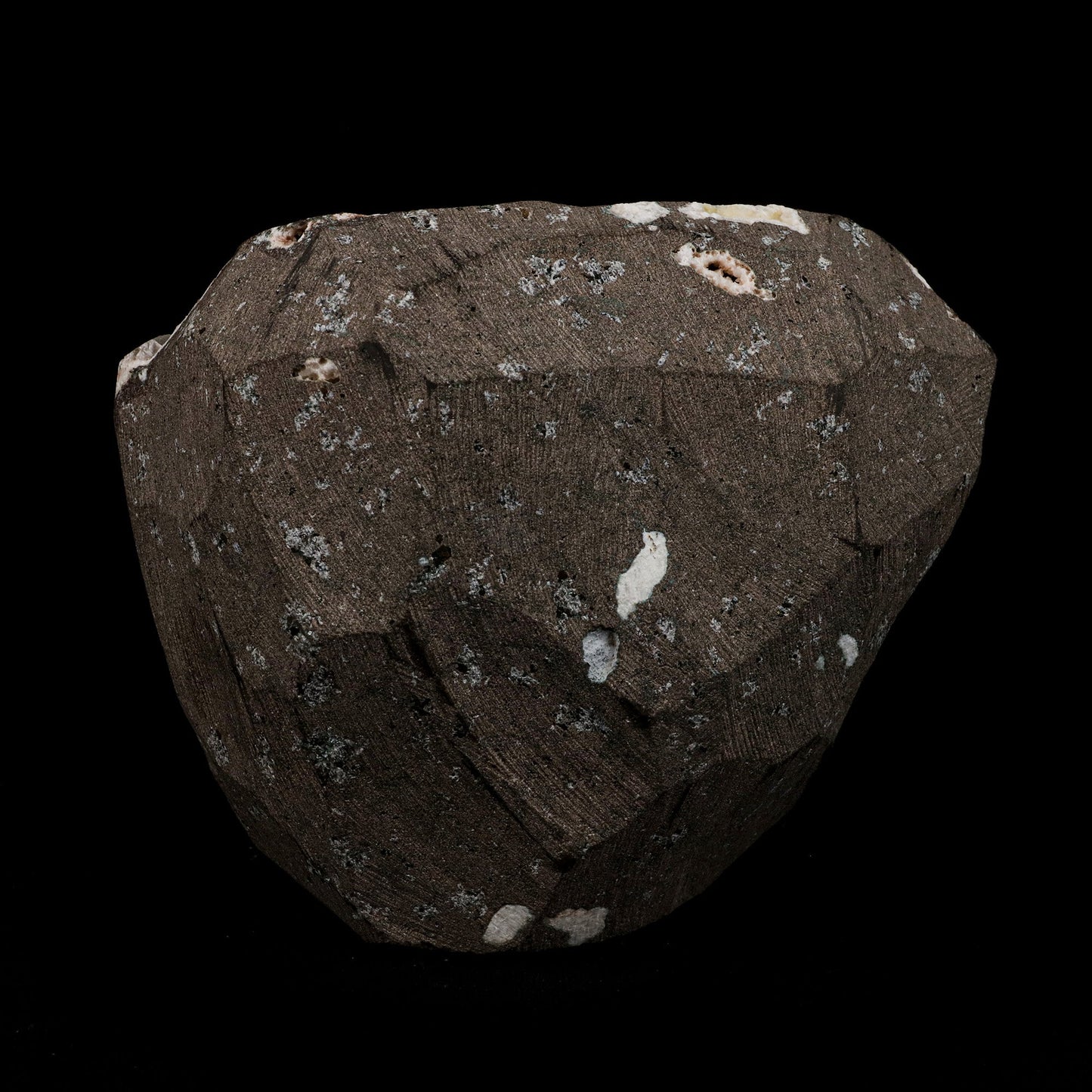 Scolecite Sprays Fan Inside Heulandite Geode Natural Mineral Specimen # B 5133