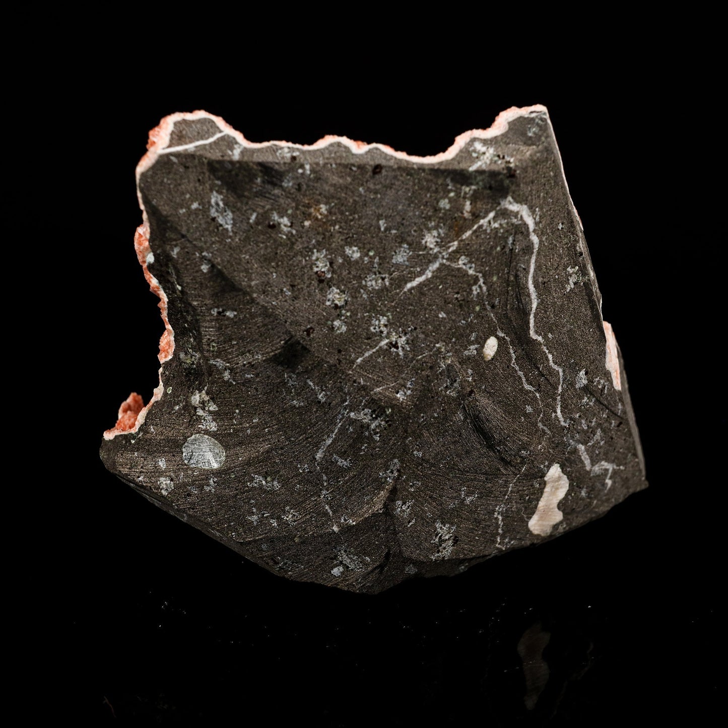 Scolecite Sprays Inside Heulandite Geode Natural Mineral Specimen # B 5803