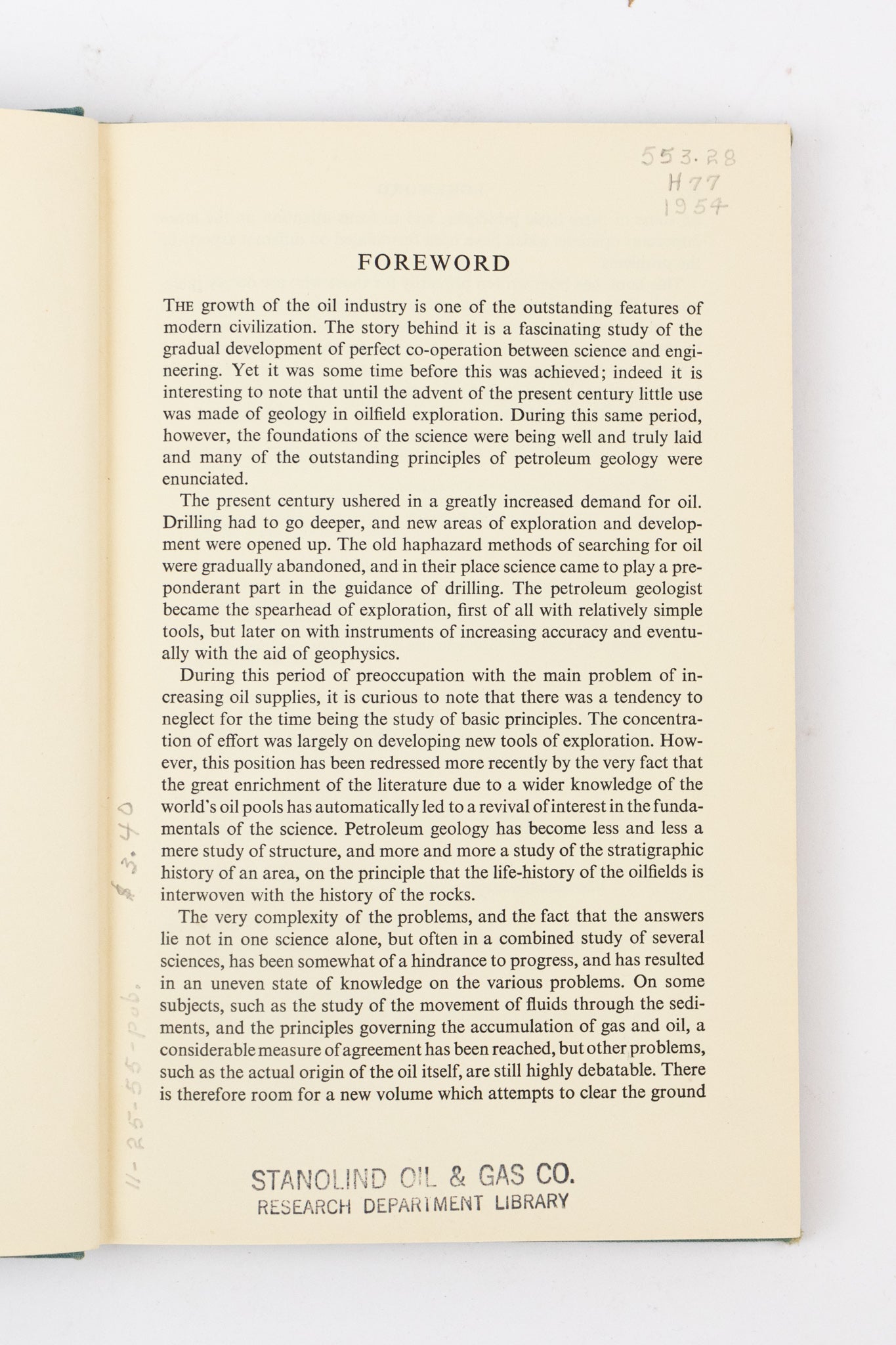 Some Fundamentals of Petroleum Geology - Books from Stemcell Science Shop