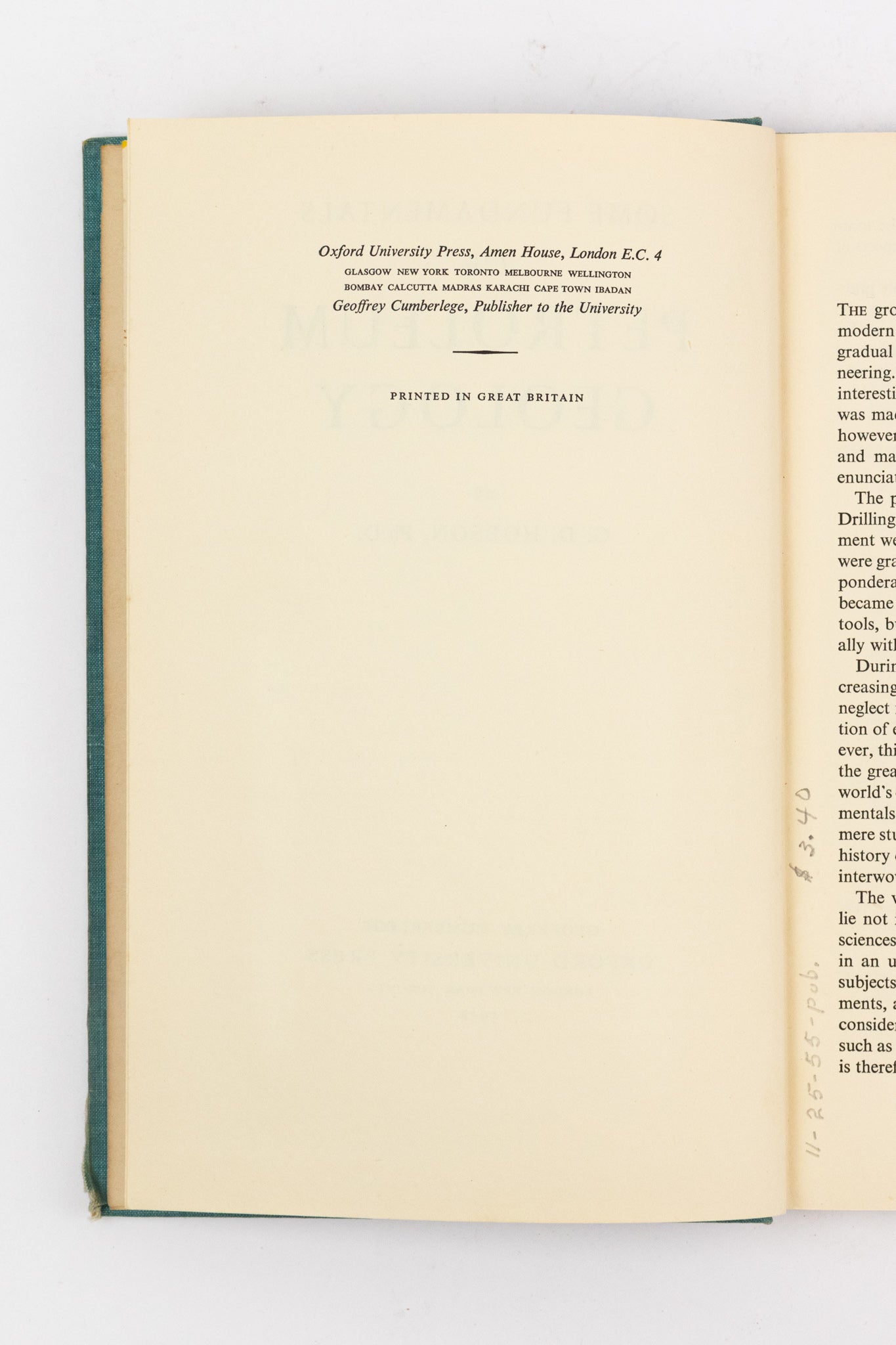 Some Fundamentals of Petroleum Geology - Books from Stemcell Science Shop
