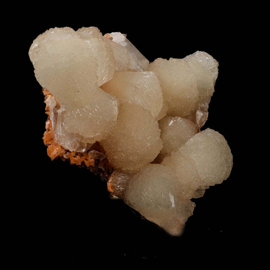 Stilbite Lusterous Cluster Natural Mineral Specimen # B 5185