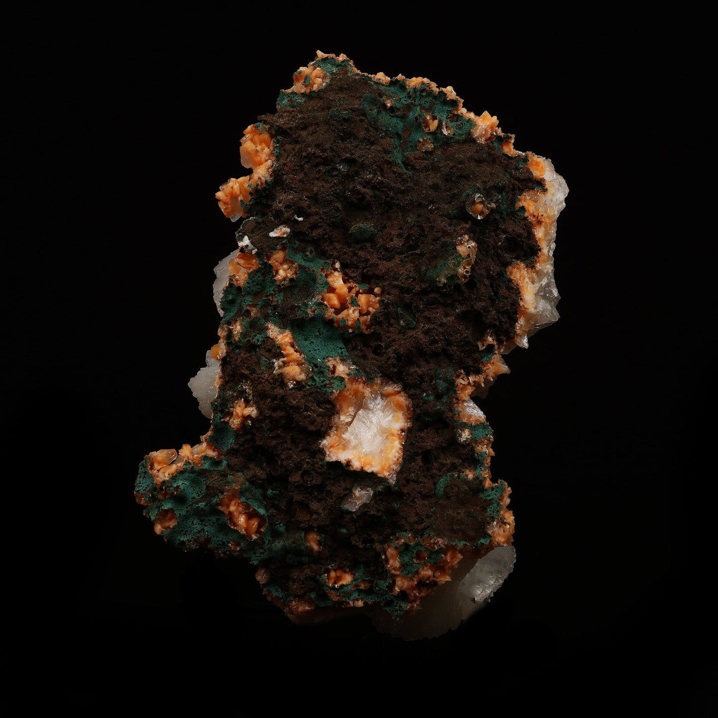 Stilbite Lusterous Cluster Natural Mineral Specimen # B 5204