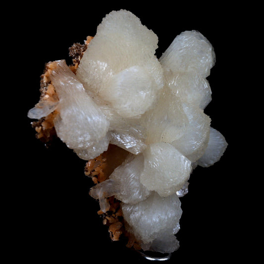 Stilbite Lusterous on Heulandite Natural Mineral Specimen # B 4917
