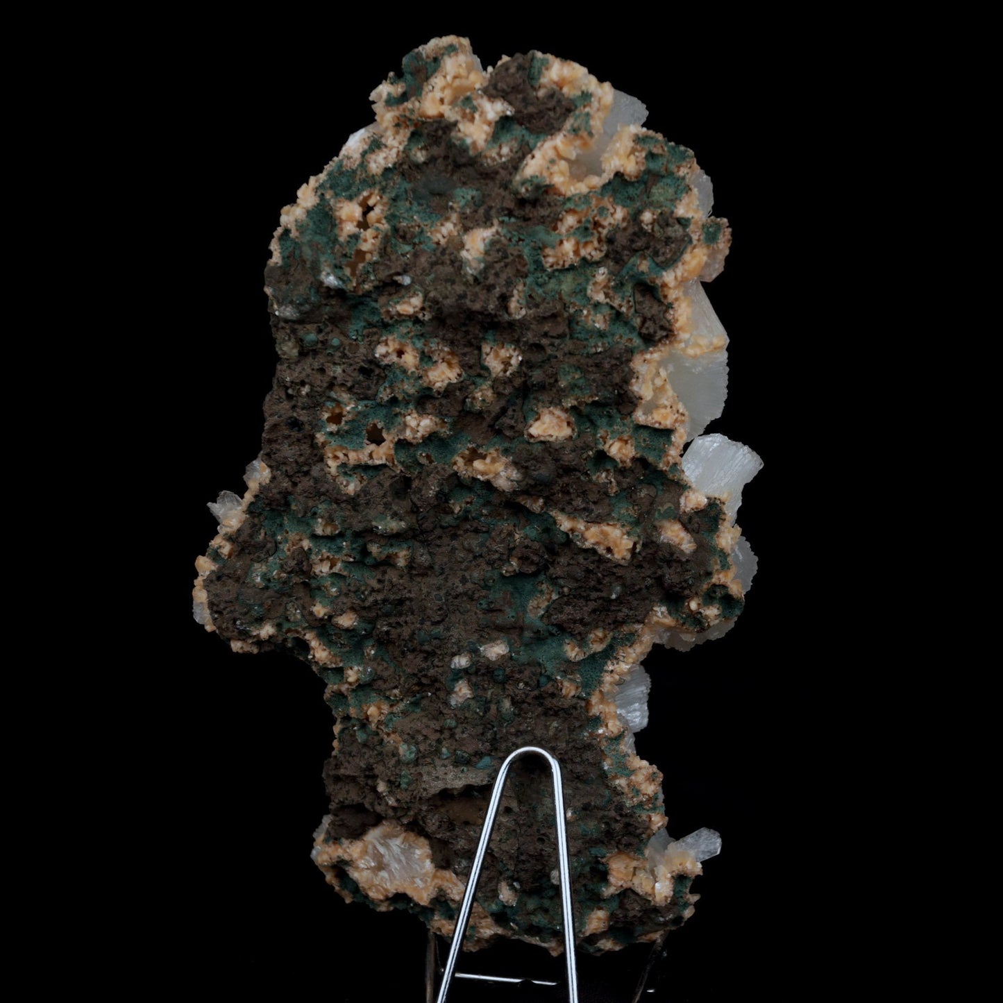 Stilbite on Heulandite Natural Mineral Specimen # B 4729