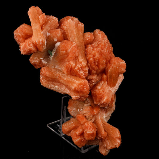Stilbite Red Natural Mineral Specimen # B 5833