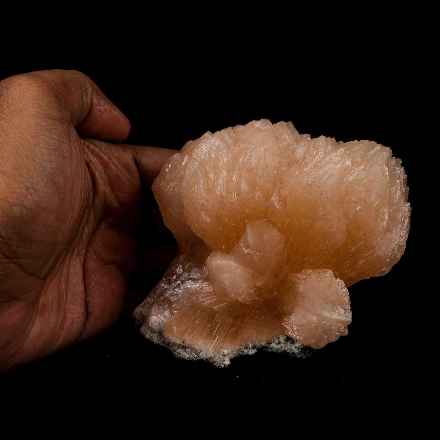 Stilbite Twin Terminated Natural Mineral Specimen # B 5153