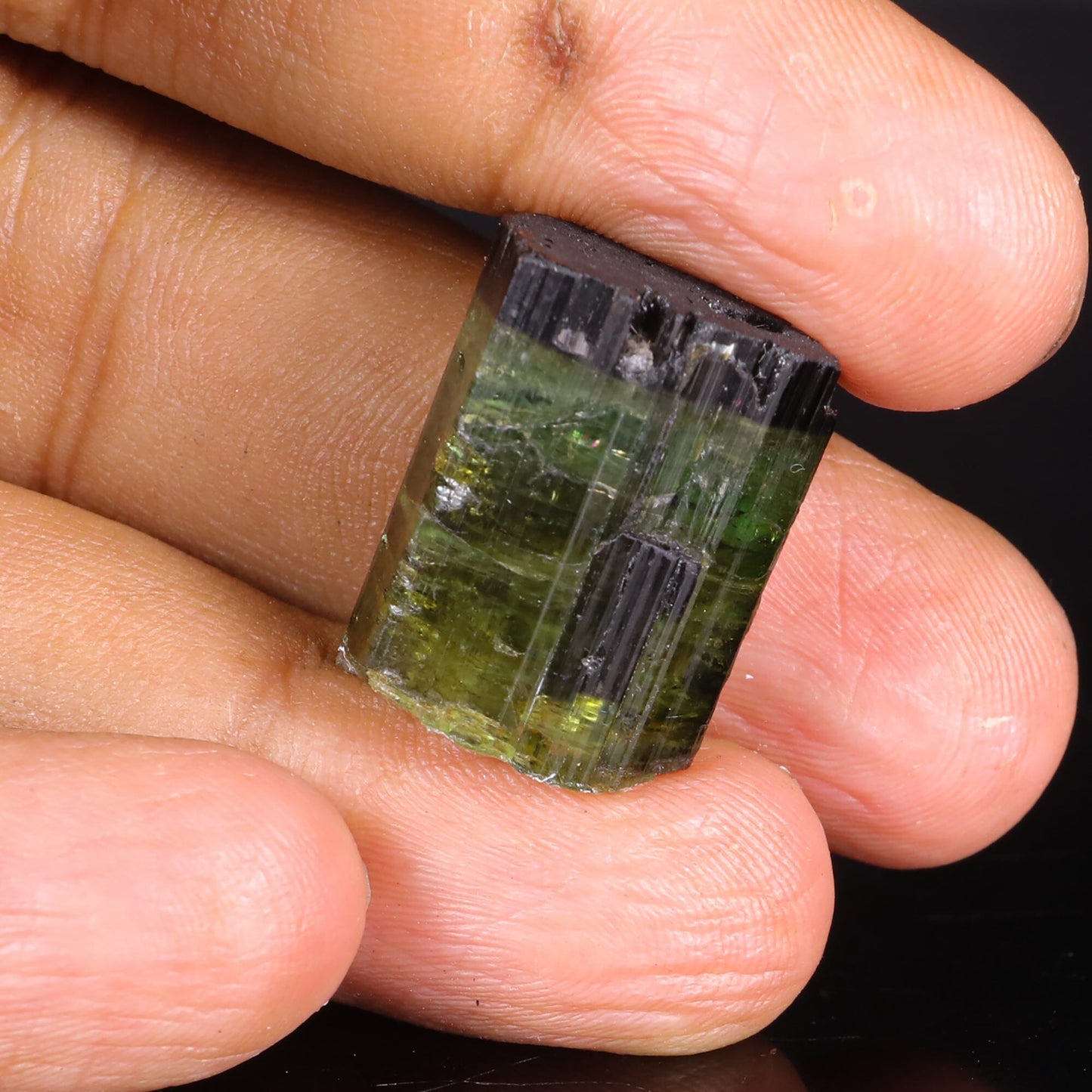 Terminated Deep Green Tourmaline Natural Mineral Specimen, Default Title at Stemcell Science Shop