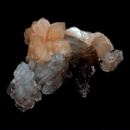 Terminated Stilbite with Apophyllite Natural Mineral Specimen # B 4802