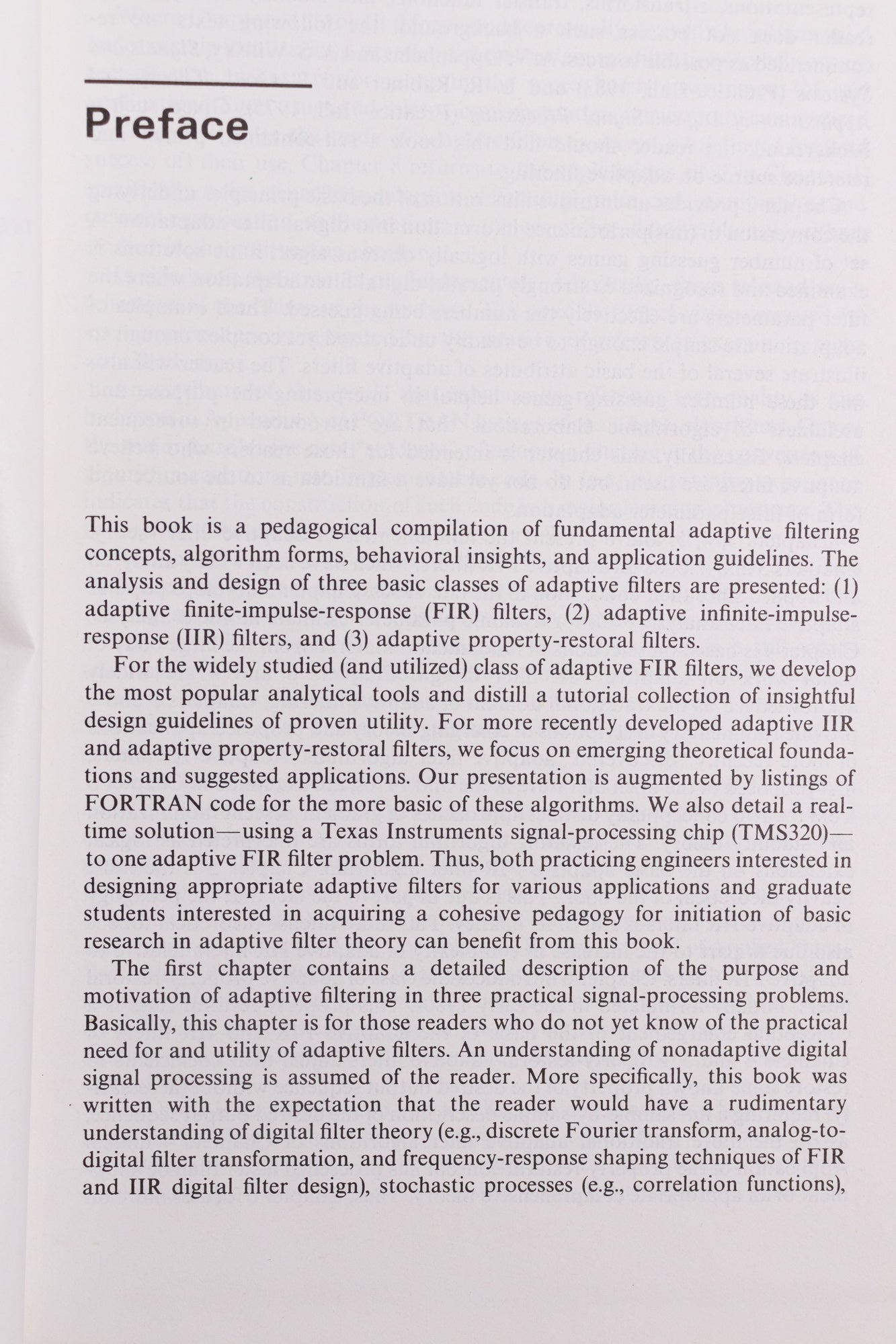 Theory and Design of Adaptive Filters - Books from Stemcell Science Shop