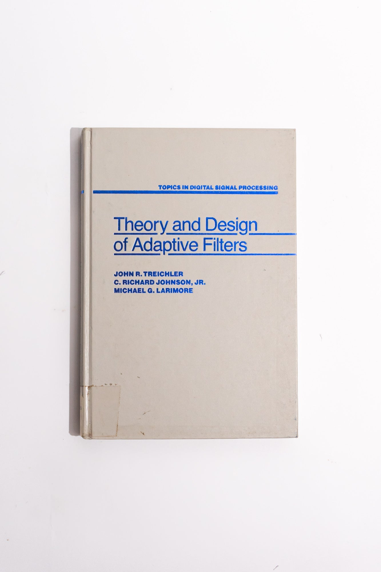 Theory and Design of Adaptive Filters - Books from Stemcell Science Shop
