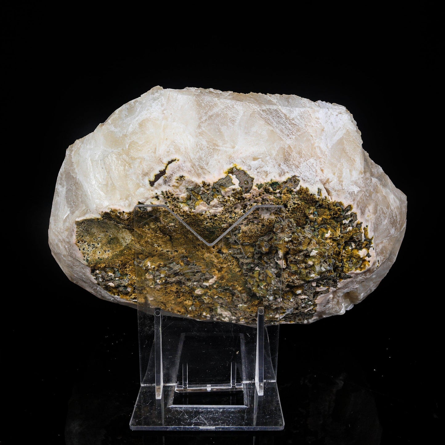Thomsonite Yellow Color Rare Find Natural Mineral Specimen # B 7007