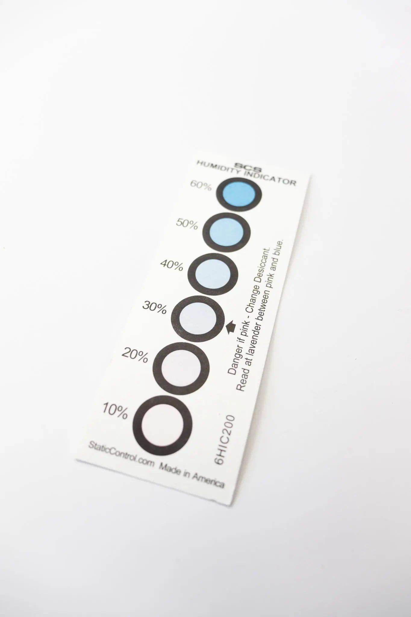 Humidity Indicator Card - Stemcell Science Shop