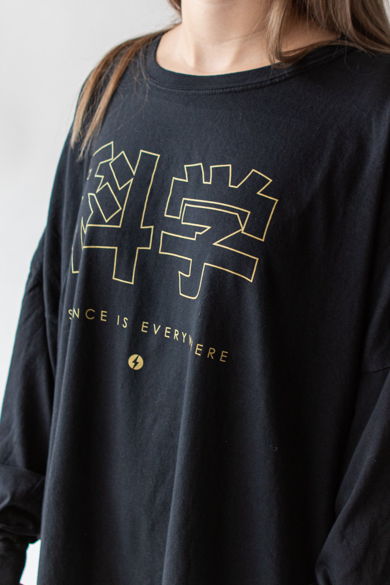 科学 Japan Long-Sleeve Shirt - Black/Gold - Stemcell Science Shop