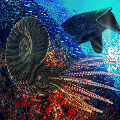 Rainbow Fossil Ammolite - Gem Quality Ammonite Fossil Fragment