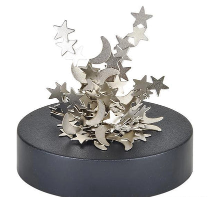 Magnetic Star and Moon Sculpture