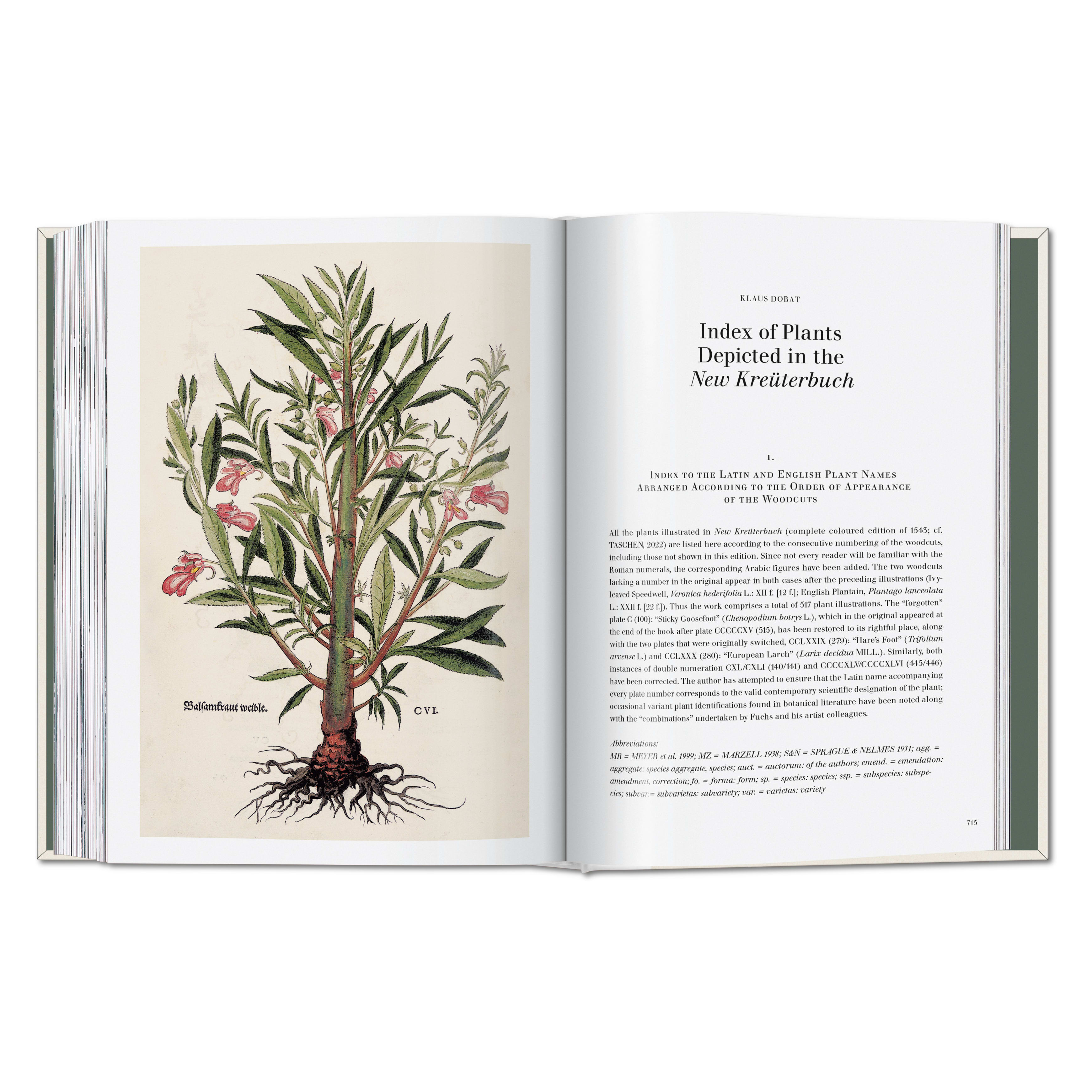 Leonhart Fuchs. The New Herbal (German, French, English)