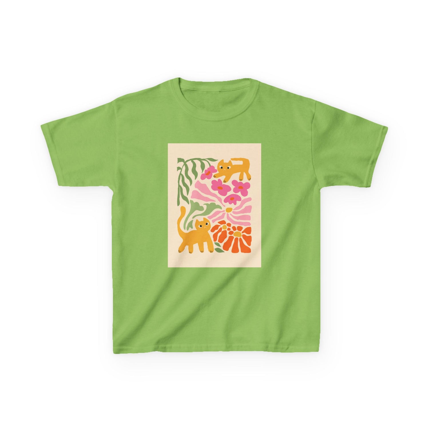 Floral Kitten Kids Tee (All Proceeds to Charity) - Stemcell Science Shop