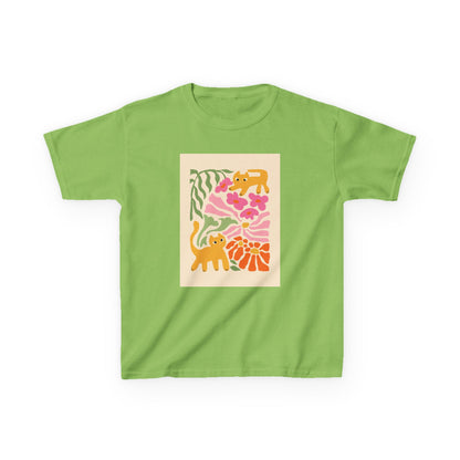 Floral Kitten Kids Tee (All Proceeds to Charity)