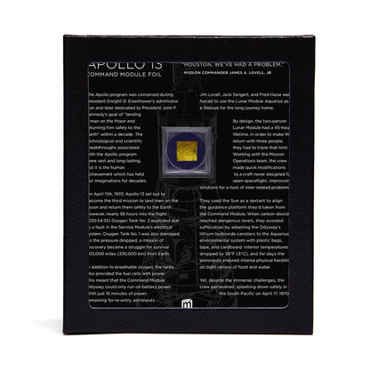 Apollo 13 Command Module Foil - 1 Square Centimeter