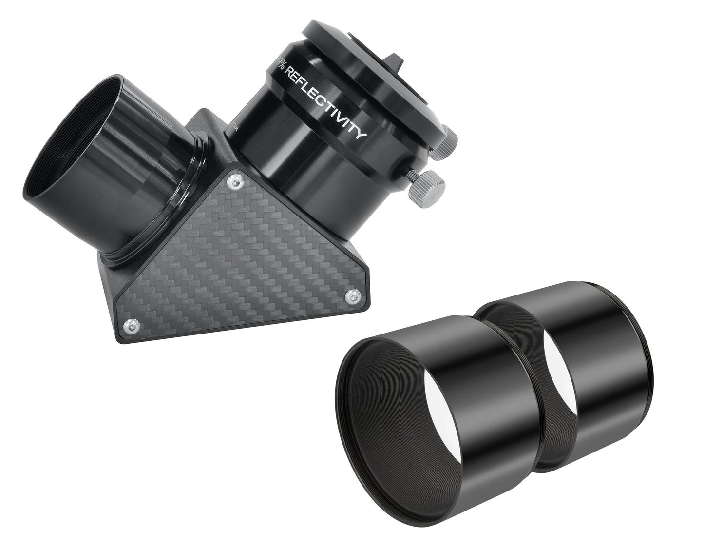 ED80-FCD100 Series Air-Spaced Triplet Refractor Telescope and Hybrid 2N1 Finder Base