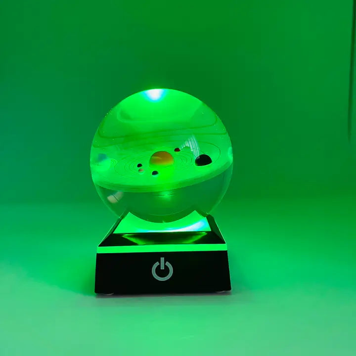 3D Crystal Solar System