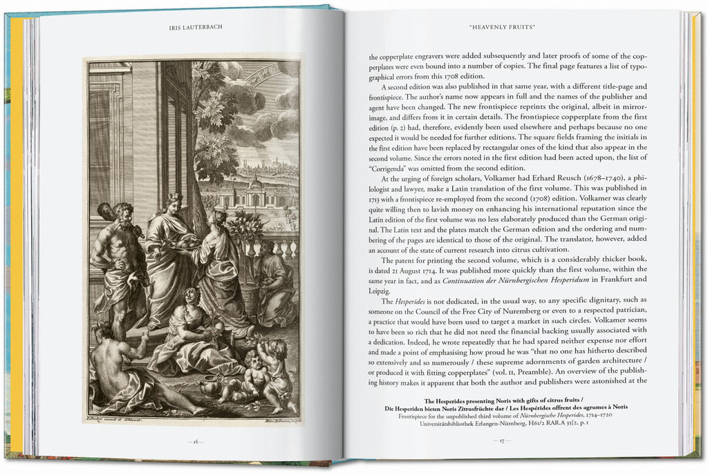 J. C. Volkamer. The Book of Citrus Fruits. 45th Ed. (German, French, English)