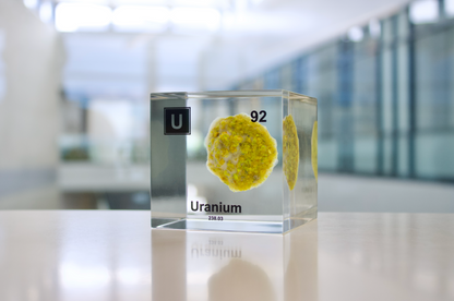 3 inch Uranium Cube