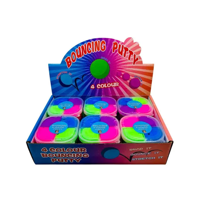 4 Color Bouncing Putty