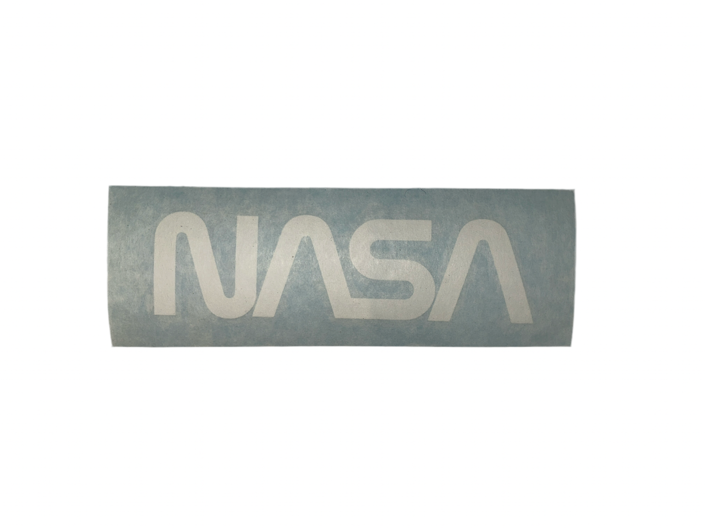 NASA Worm Logo Decal