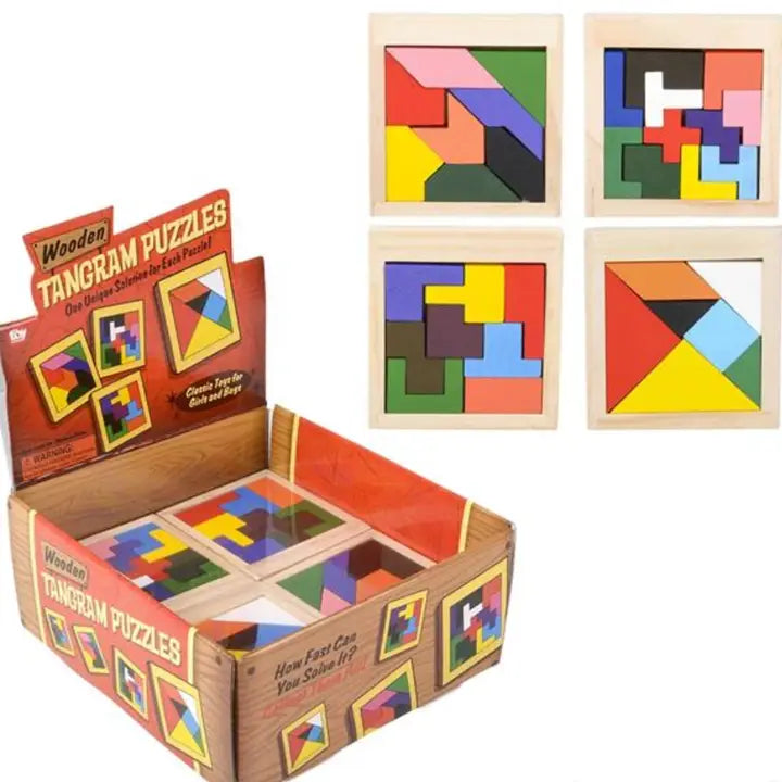 Wooden Tangram Puzzle