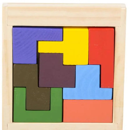 Wooden Tangram Puzzle