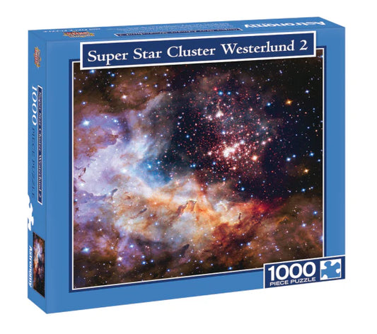 Super Star Cluster Westerlund 2 Jigsaw Puzzle - 1000pc