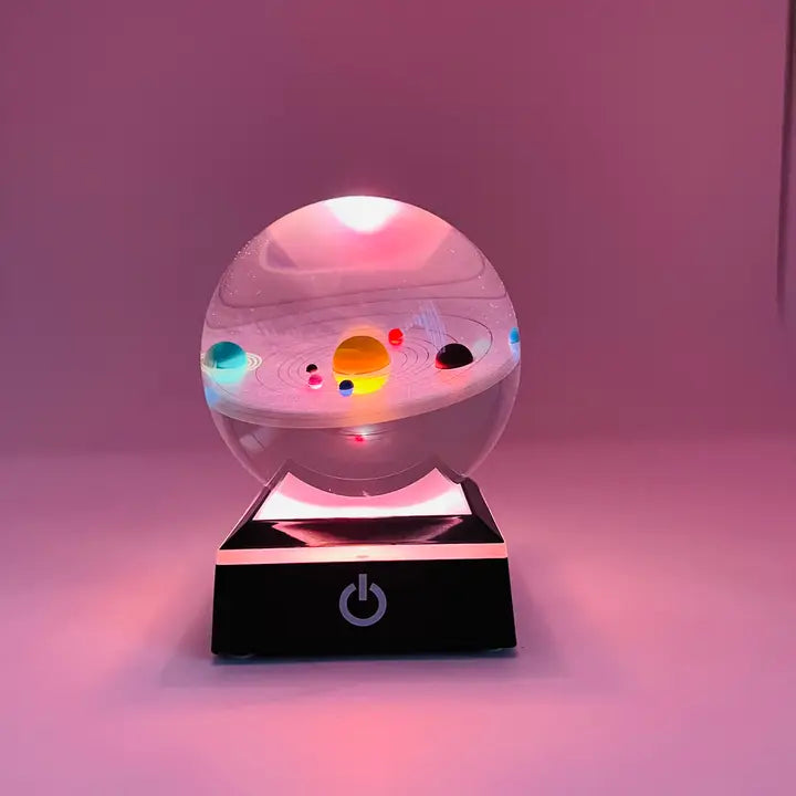 3D Crystal Solar System