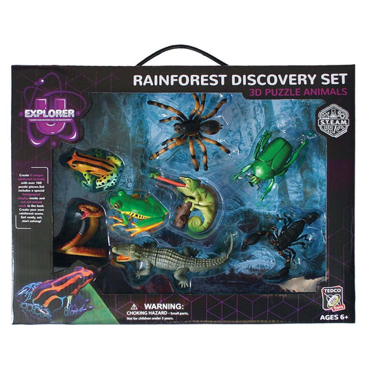 Rainforest 3D Puzzle Set