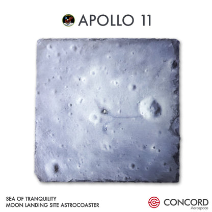 APOLLO 11 - SEA OF TRANQUILITY - LANDING SITE SLATE ASTROCOASTER