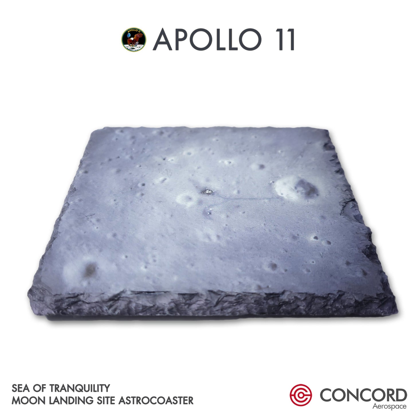 APOLLO 11 - SEA OF TRANQUILITY - LANDING SITE SLATE ASTROCOASTER
