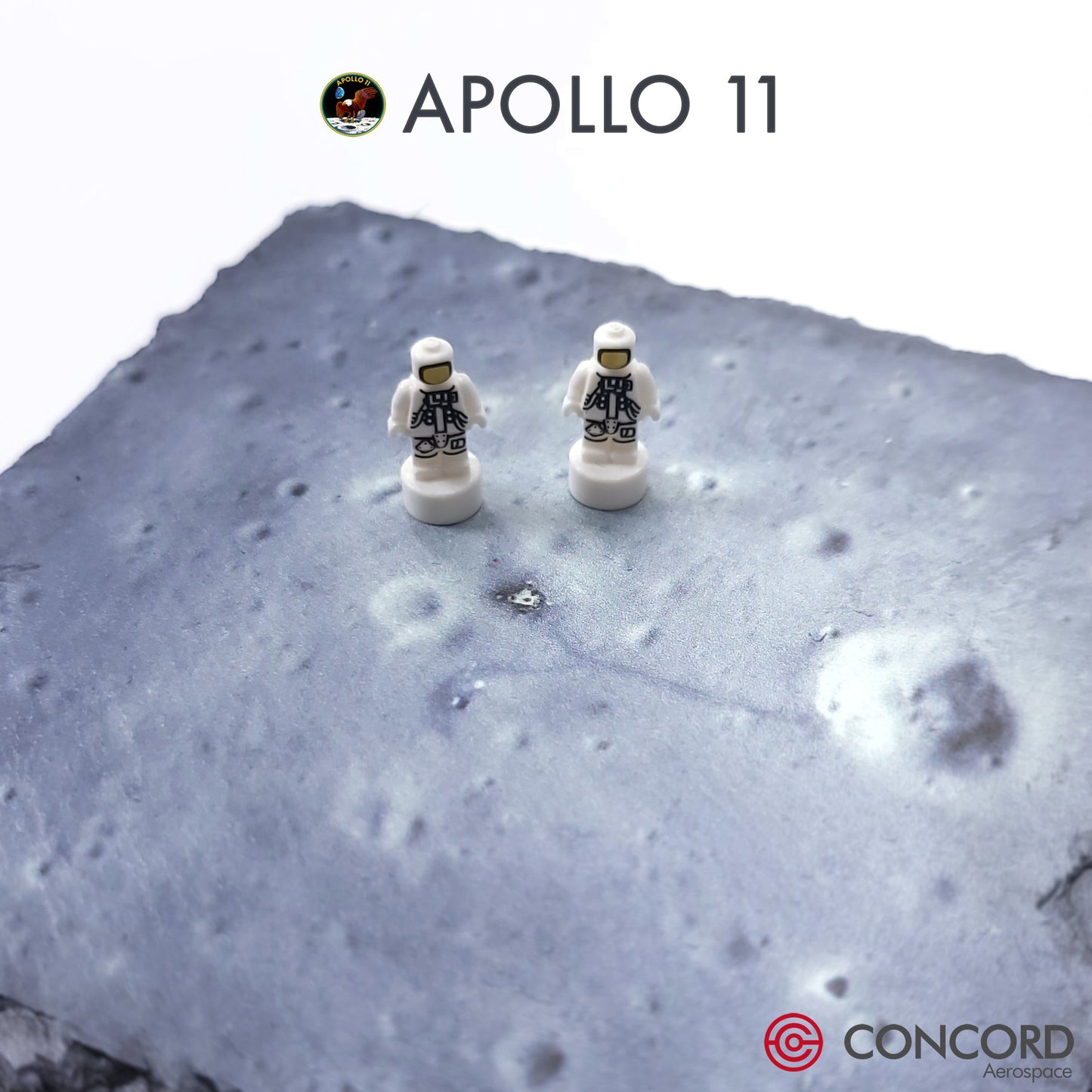 APOLLO 11 - SEA OF TRANQUILITY - LANDING SITE SLATE ASTROCOASTER
