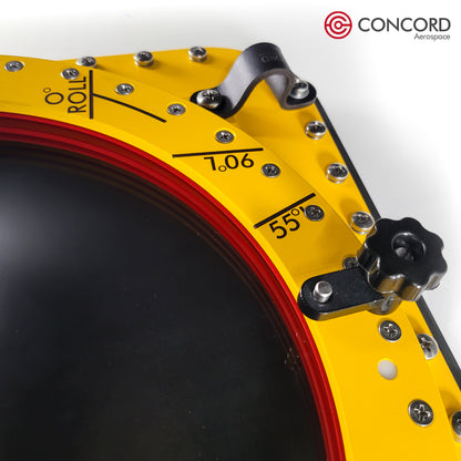 APOLLO COMMAND MODULE HATCH WINDOW - INNER STRUCTURE FRAME