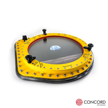 APOLLO COMMAND MODULE HATCH WINDOW - INNER STRUCTURE FRAME