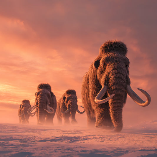Woolly Mammoth Tusk Fossil Fragment