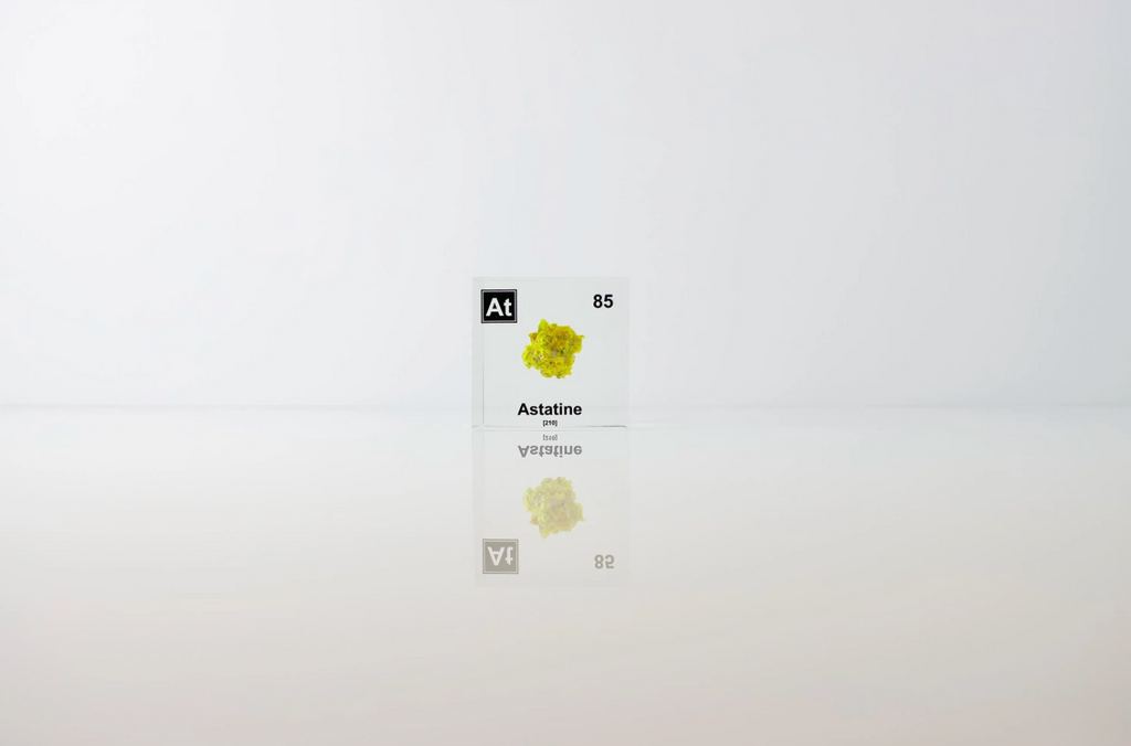 Astatine Element Cube - 2" Acrylic Display - Atomic Number 85