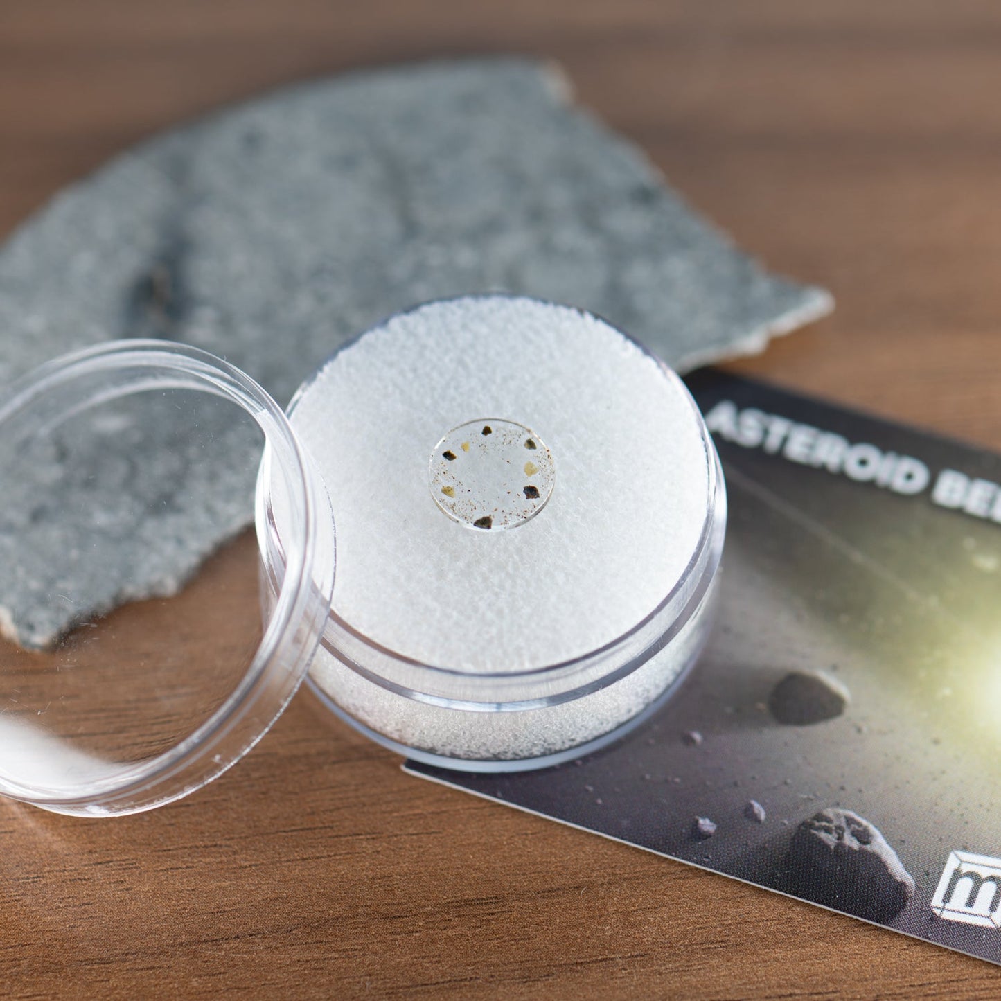 Asteroid Belt HED Meteorite Fragments - Classic Riker Box Specimens