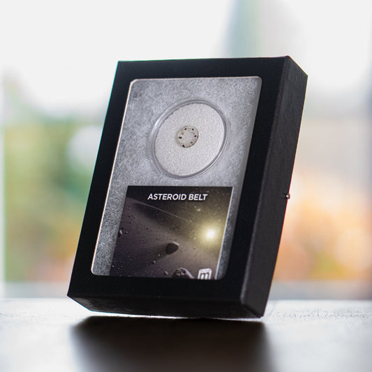 Asteroid Belt HED Meteorite Fragments - Classic Riker Box Specimens