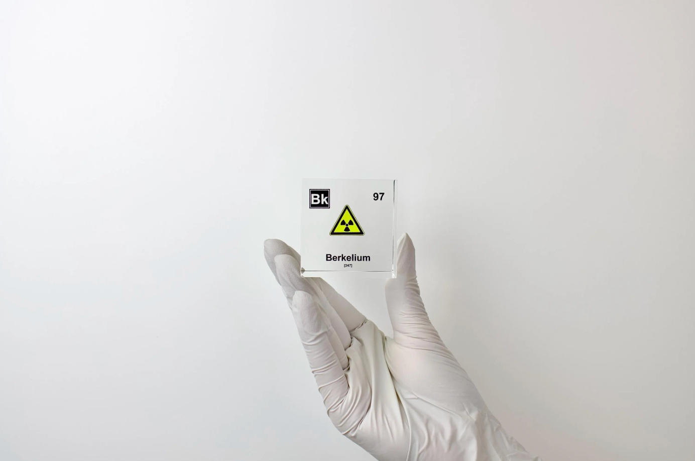 Berkelium Element Cube - 2" Acrylic Display - Atomic Number 97