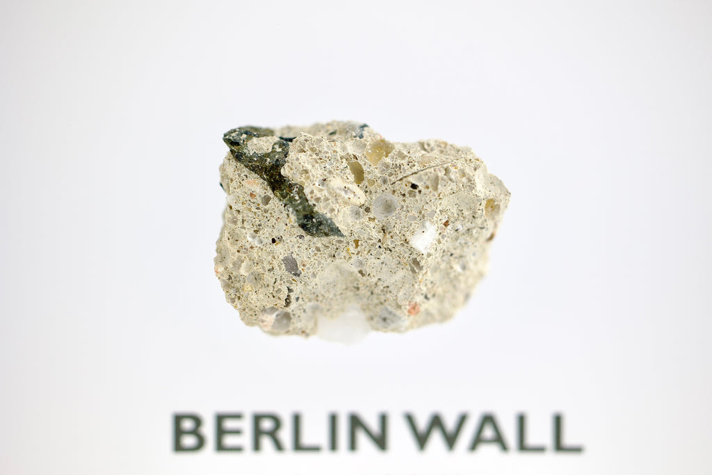 Berlin Wall Artifact Display