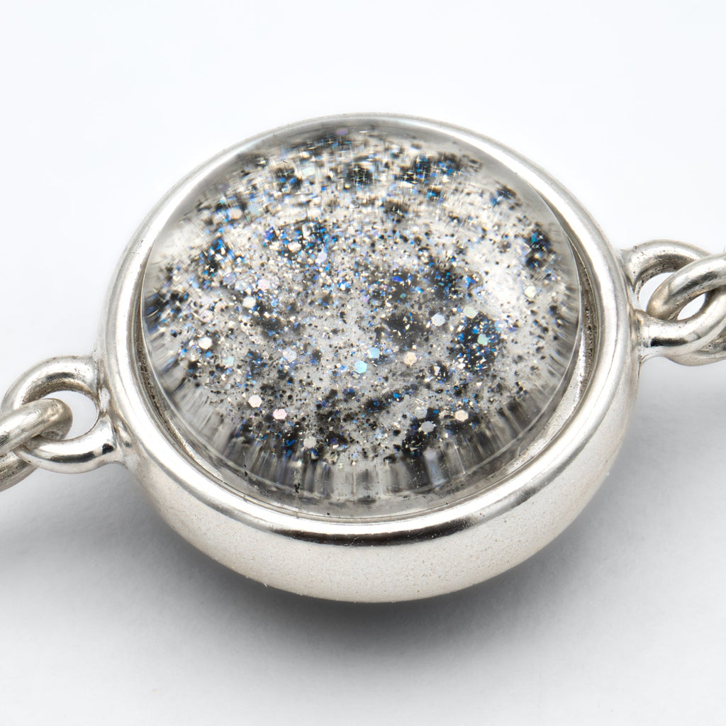 Nebula Fire Bracelet - Birth of the Solar System Bracelet - Allende Meteorite