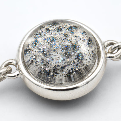 Nebula Fire Bracelet - Birth of the Solar System Bracelet - Allende Meteorite