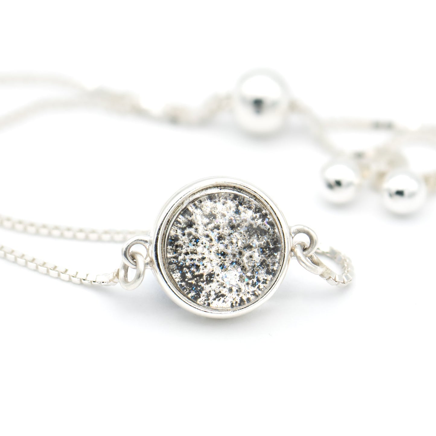 Nebula Fire Bracelet - Birth of the Solar System Bracelet - Allende Meteorite